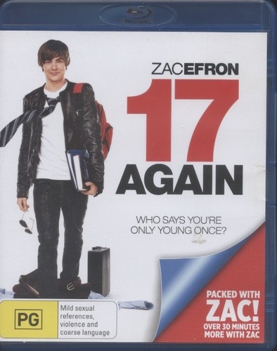 17 Again (2009) disc cover