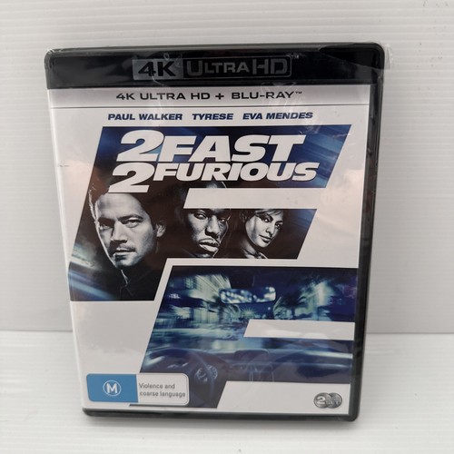 2 Fast 2 Furious (2003) disc cover