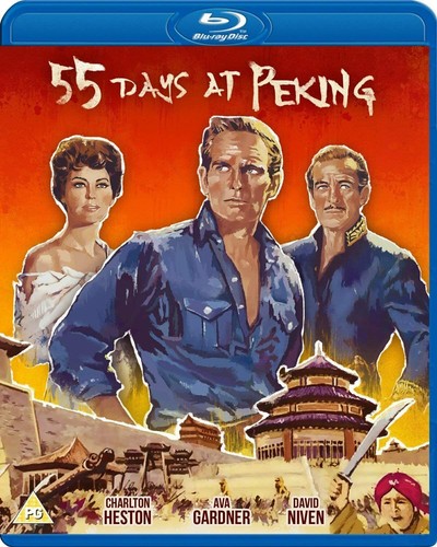 55 Days at Peking (1963) disc cover