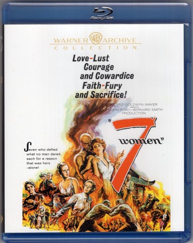 7 Women (1966) disc cover