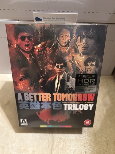 A Better Tomorrow (1986) disc cover