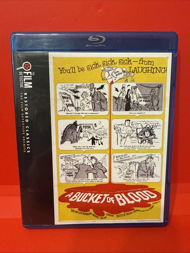 A Bucket of Blood (1959) disc cover