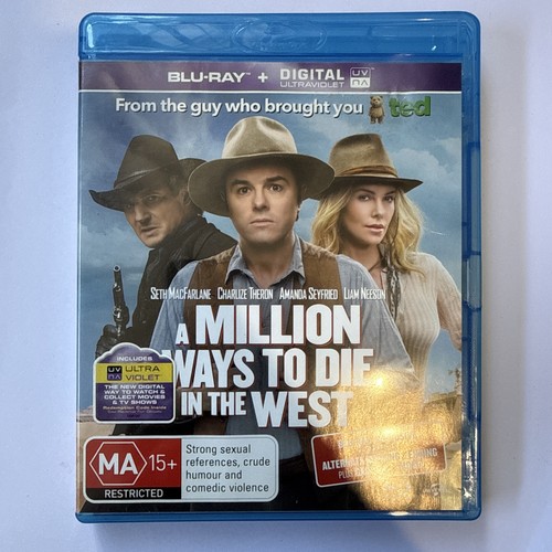A Million Ways to Die in the West (2014) disc cover