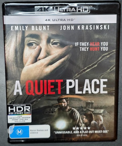 A Quiet Place (2018) disc cover