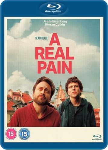A Real Pain (2024) disc cover