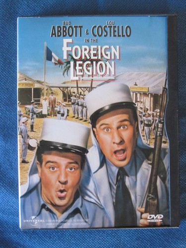 Abbott and Costello in the Foreign Legion (1950) disc cover