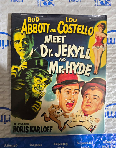 Abbott and Costello Meet Dr. Jekyll and Mr. Hyde (1953) disc cover