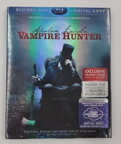 Abraham Lincoln: Vampire Hunter (2012) disc cover
