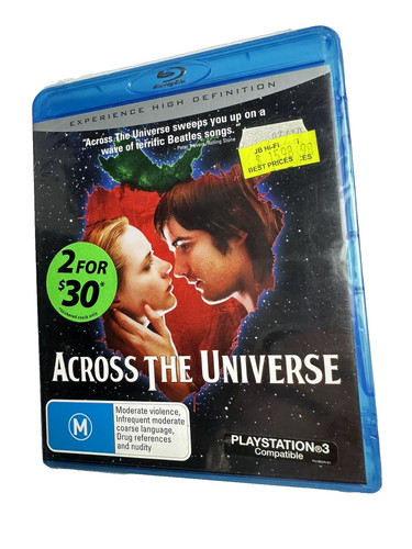 Across the Universe (2007) disc cover
