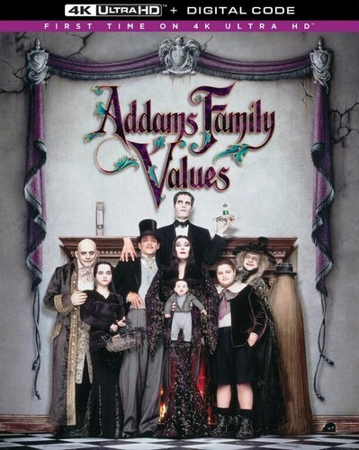 Addams Family Values (1993) disc cover