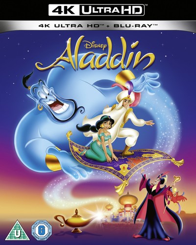 Aladdin (2019) disc cover