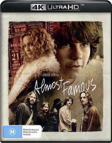 Almost Famous (2000) disc cover