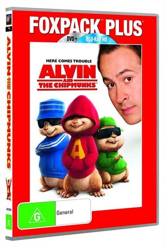 Alvin and the Chipmunks (2007) disc cover