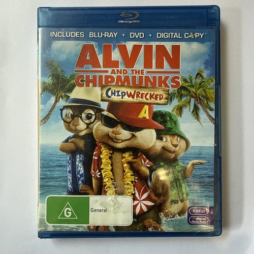 Alvin and the Chipmunks: Chipwrecked (2011) disc cover