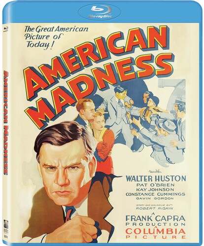 American Madness (1932) disc cover