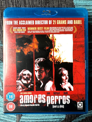 Amores perros (2000) disc cover