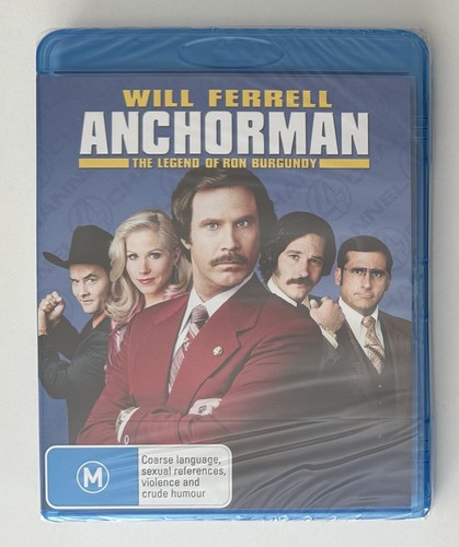 Anchorman: The Legend of Ron Burgundy (2004) disc cover