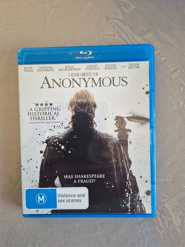 Anonymous (2011) disc cover