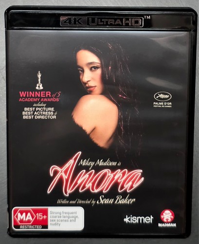Anora (2024) disc cover