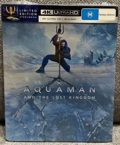 Aquaman and the Lost Kingdom (2023) disc cover
