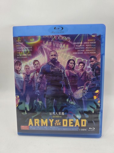 Army of the Dead (2021) disc cover