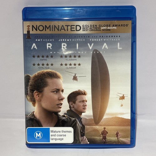 Arrival (2016) disc cover