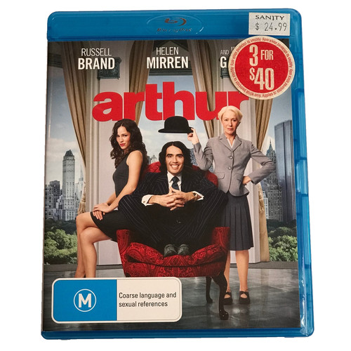 Arthur (1981) disc cover