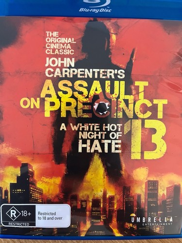 Assault on Precinct 13 (1976) disc cover