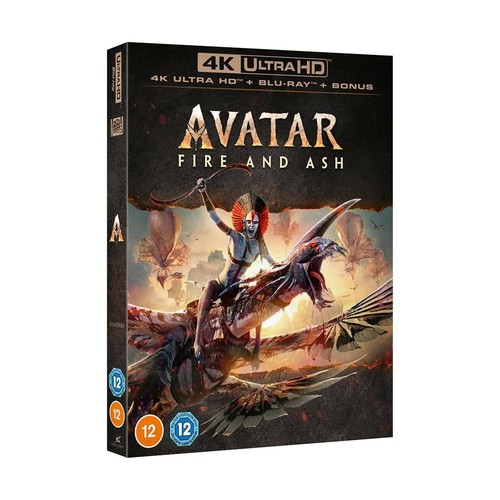 Avatar: Fire and Ash (2025) disc cover