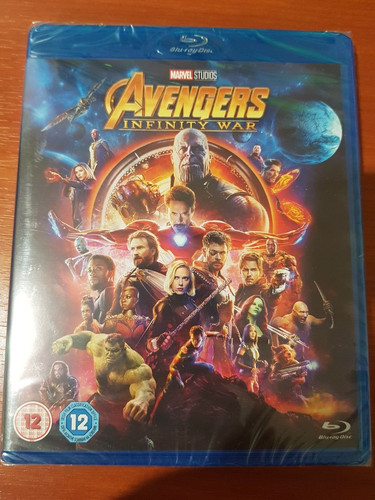 Avengers: Infinity War (2018) disc cover