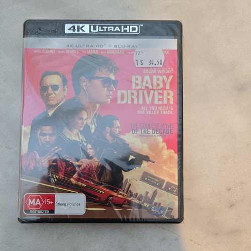 Baby Driver (2017) disc cover