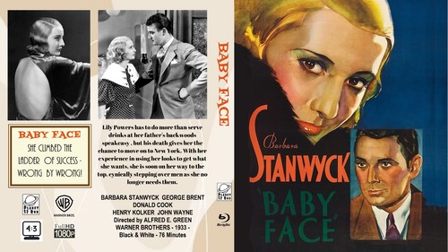 Baby Face (1933) disc cover