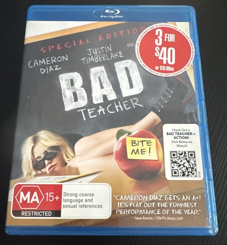 Bad Teacher (2011) disc cover