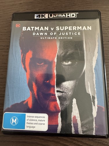 Batman v Superman: Dawn of Justice (2016) disc cover