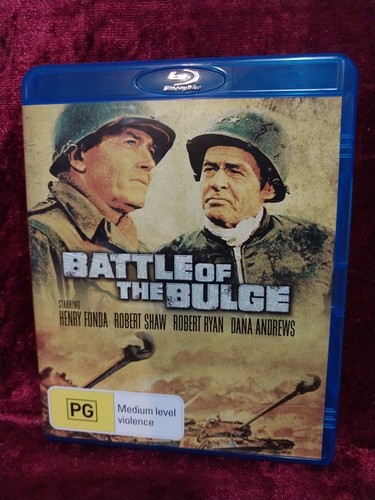 Battle of the Bulge (1965) disc cover