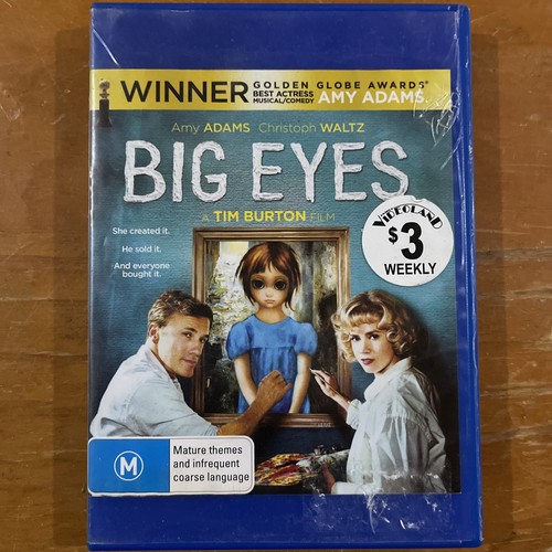 Big Eyes (2014) disc cover