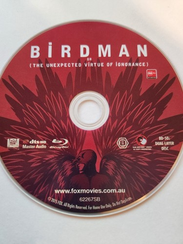 Birdman (2014) disc cover