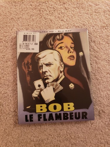 Bob le flambeur (1956) disc cover