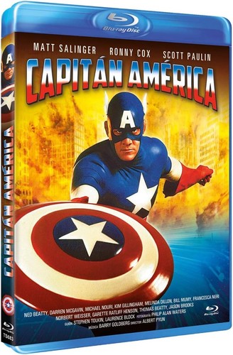 Captain America (1990) disc cover