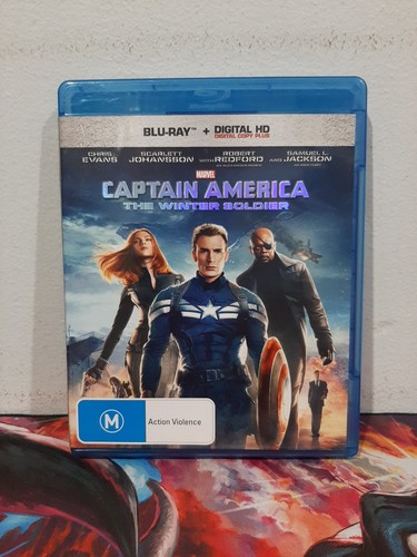 Captain America: The Winter Soldier (2014) disc cover