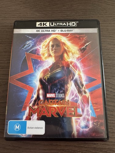 Captain Marvel (2019) disc cover