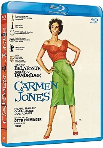 Carmen Jones (1954) disc cover