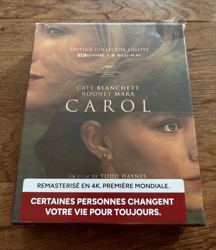 Carol (2015) disc cover
