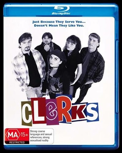 Clerks (1994) disc cover
