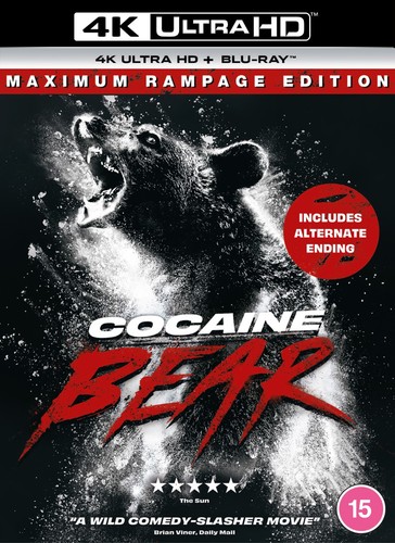 Cocaine Bear (2023) disc cover