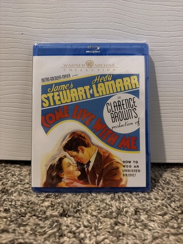 Come Live with Me (1941) disc cover