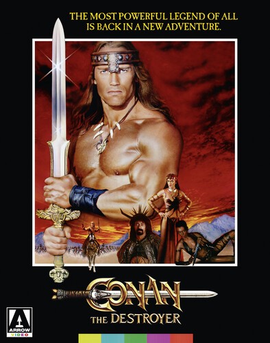 Conan the Destroyer (1984) disc cover