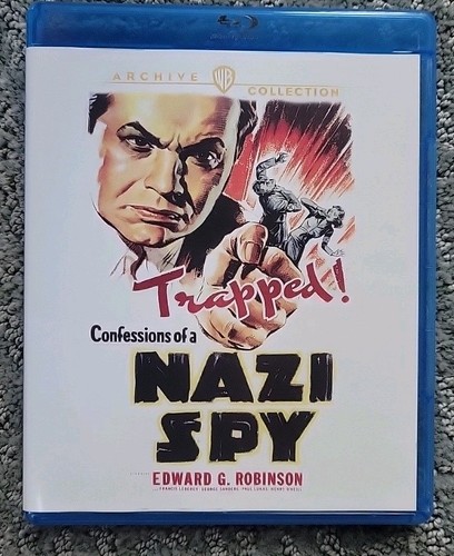 Confessions of a Nazi Spy (1939) disc cover