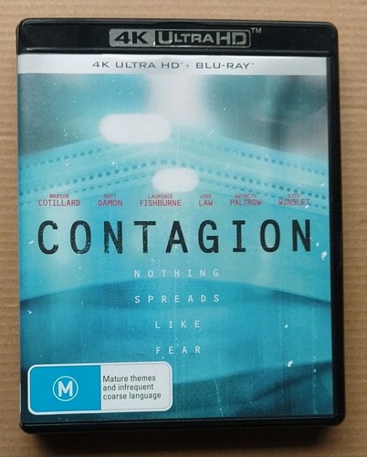 Contagion (2011) disc cover