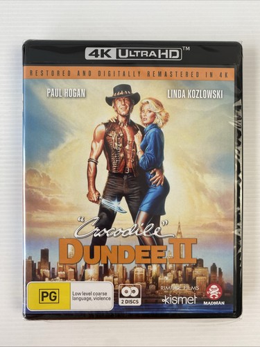Crocodile Dundee II (1988) disc cover